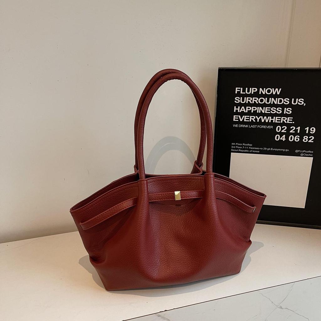 Women's Soft PU Leather Tote Bag Shoulder Bag Fashion Shoulder Bag Women's Soft Leather Tote Bag Women's Shopping Bag