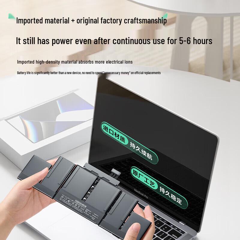 llano Laptop Battery for MacBook Pro 15-inch A1417 A1398