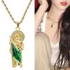 Religiöser Heiliger. Jude Anhänger Halskette Verstellbare Länge Halskette Unisex Choker Schmuck Katholischer Glaubens-Accessoire