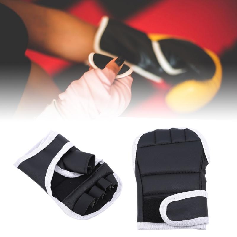 Half Finger Punching Bag Gloves Fighting Gloves Kickboxing Sparring Gloves Gloves Boxing Gloves for Women Man Kids