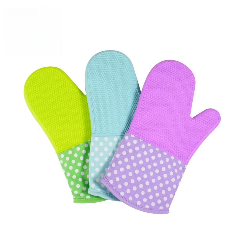 MDNG Thickened Silicone Heat Resistant Oven Glove