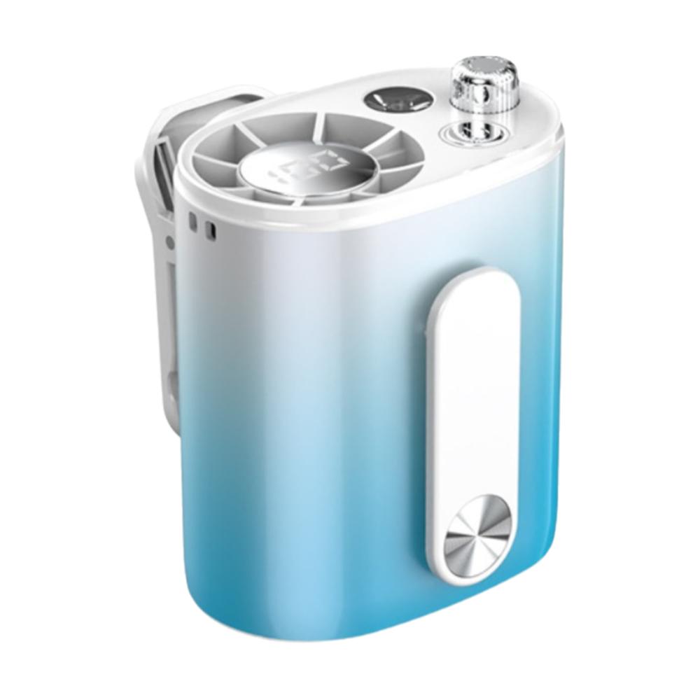 

Intelligent Multi-speed Adjustable Clip-On Personal Cooling Powerful Wind Neck Fan Summer синий/белый