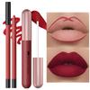 Matte Lip Gloss Lip Liner Combo 12pcs Set