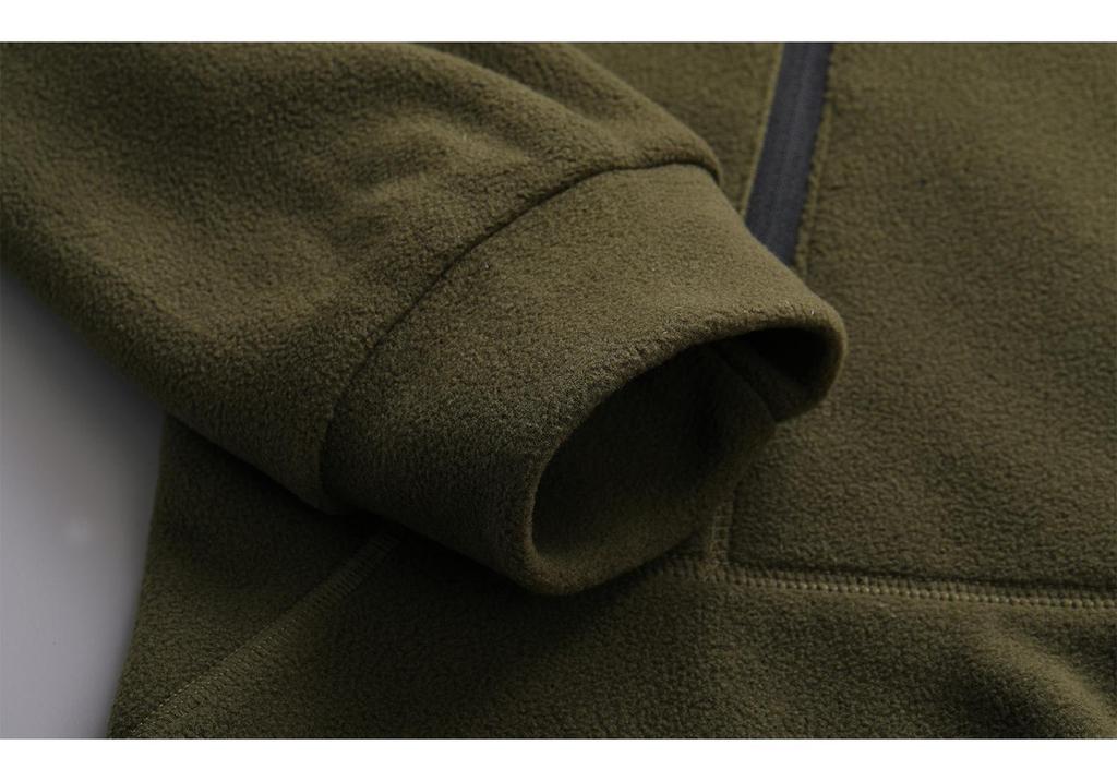 2025 Men's Tactical Hooded Fleece Sweatshirt for Fall/Winter