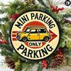 Metalen Parkeerbord Wandkunst Vintage Retro Plaquette Gepersonaliseerde Decoratie