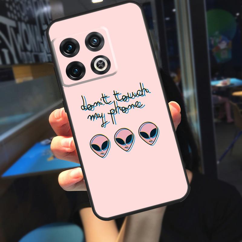 Don't Touch My Phone Case For OnePlus Nord 2 2T CE N10 N20 N300 OnePlus 9 Pro 10 Pro 8T 9R 9RT 10T Ace Cover