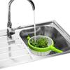 Salad Spinner Scratch Resistant Nylon Swivel Colander With Collapsible Handle