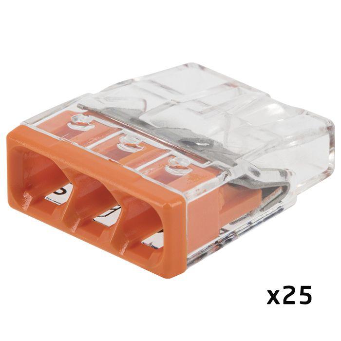 Pot de 50 bornes de connexion automatique S2273 2,3,5 et 8 entrées