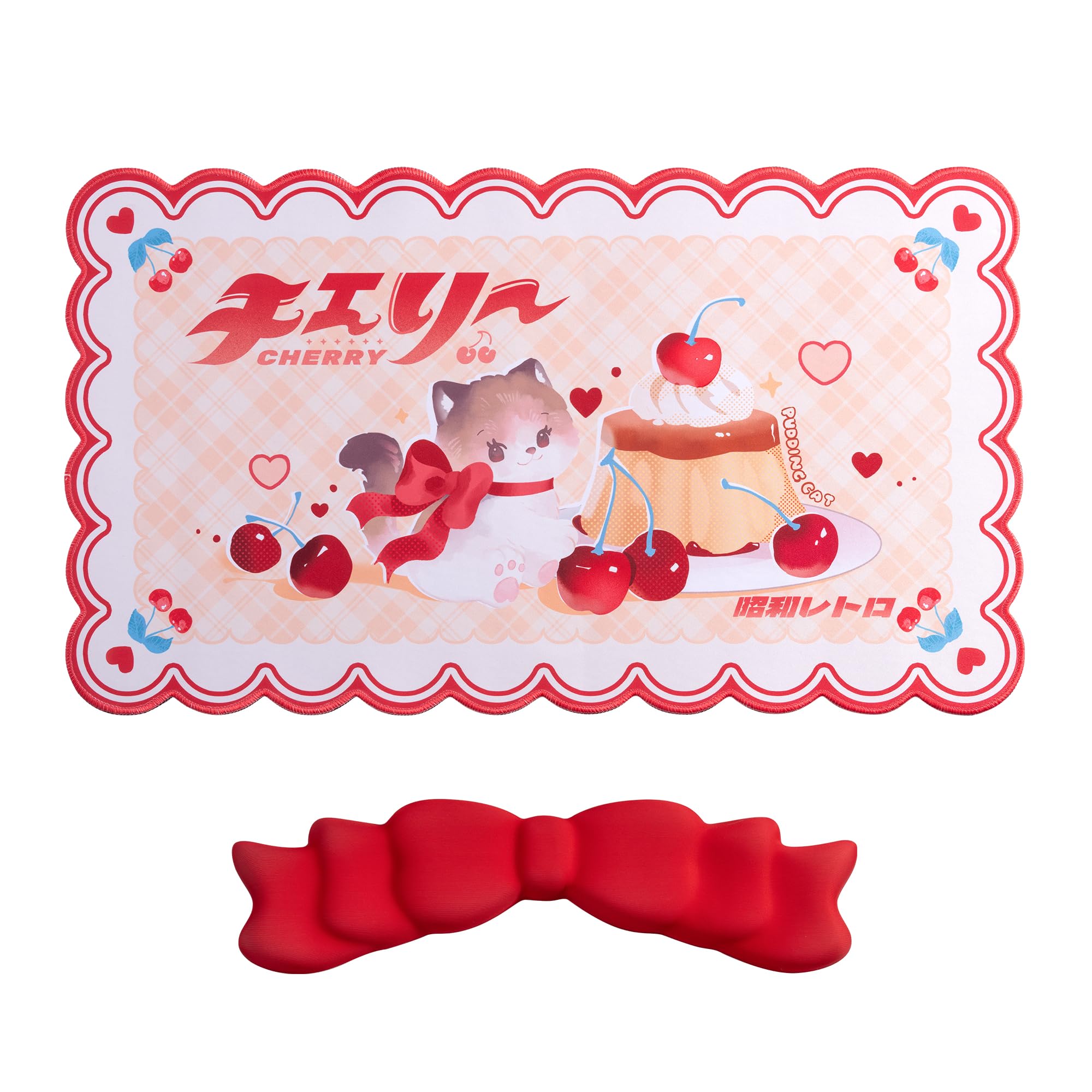 

GeekShare Large Mouse Waterproof Easy to Office Switch Mouse Cute Wrist Cat Cafe Set Pad, Material, Clean, Use, Design, Pad, Design, Rest, Gift,