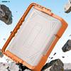 Space Efficient Stackable Storage Container Up To 3 Layers Organize Tool Hardware And Small Items Clear Lid Design