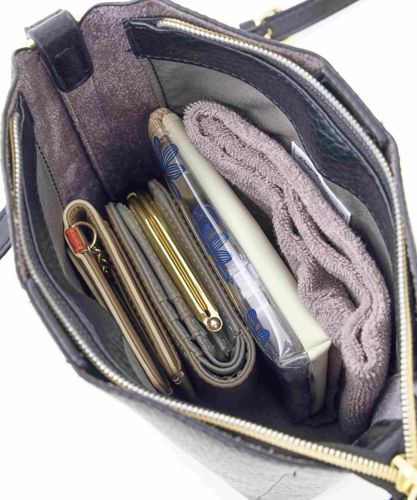 Retro Grain Vertical Shoulder Bag, Lightweight