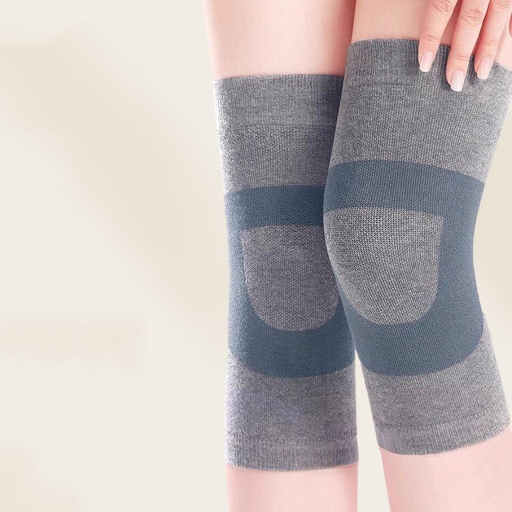 1Pair Cushion Pressure Knee Pads Patella Strap Breathable Knee Band Brace Jumpers Knee