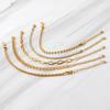 Bracelet, Fashion Gold Chain Dot Diamond Beaded Bracelet Jewelry