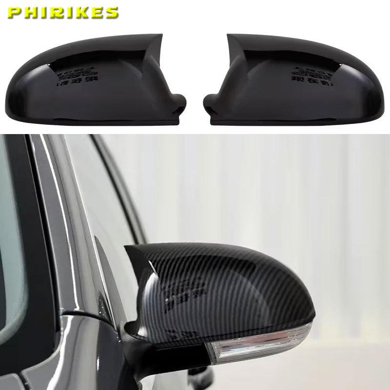 Capa de espelho retrovisor para VW Golf 5 MK5 GTI R32 2003 - 2009 Capas de espelho retrovisor esquerdo + direito estilo M lado do carro