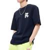 New FILA T Shirt Unisex Pitch Black T11U26104-BK