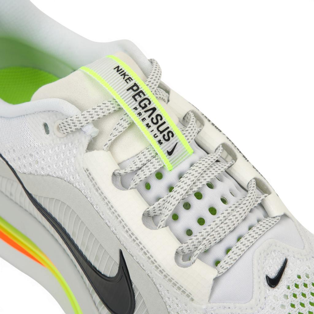 Nike Air Zoom Pegasus Premium Beyaz Volt Siyah Erkek Spor Ayakkabı Çok Renkli Kirli Beyaz HQ2592-105
