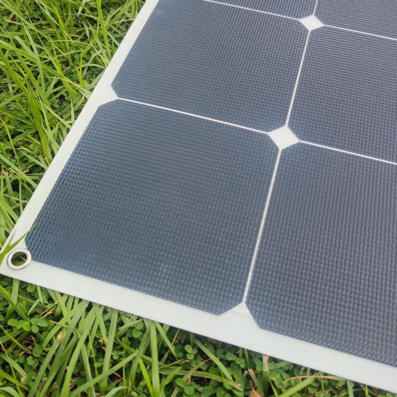 RV Flexible Solar Panel Electric Vehicle Roof Renovation Power Generation Single Crystal Solar Panels New