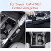 Hängende Aufbewahrungsbox für die Mittelkonsole Passend für Toyota RAV4 2026, Auto-Innenraum-Organizer-Tablett Zubehör
