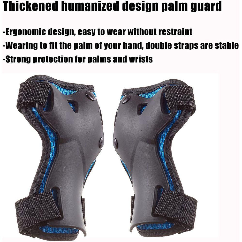 Skating Skateboard Protection Pads Protective Gears Set Kids Knee Pads Set Wrist Guards Elbow Pads