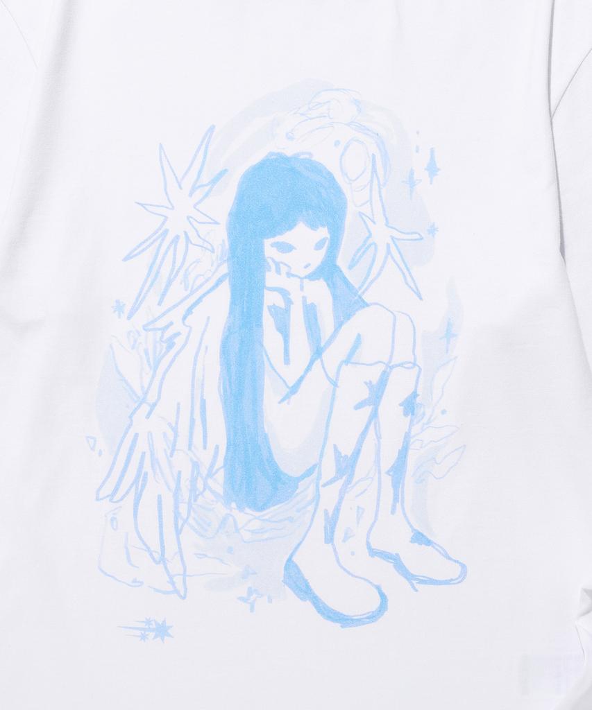 NICEGHOSTCLUB Starry Angel Ls Tee_White(Ng2Gfut552A)