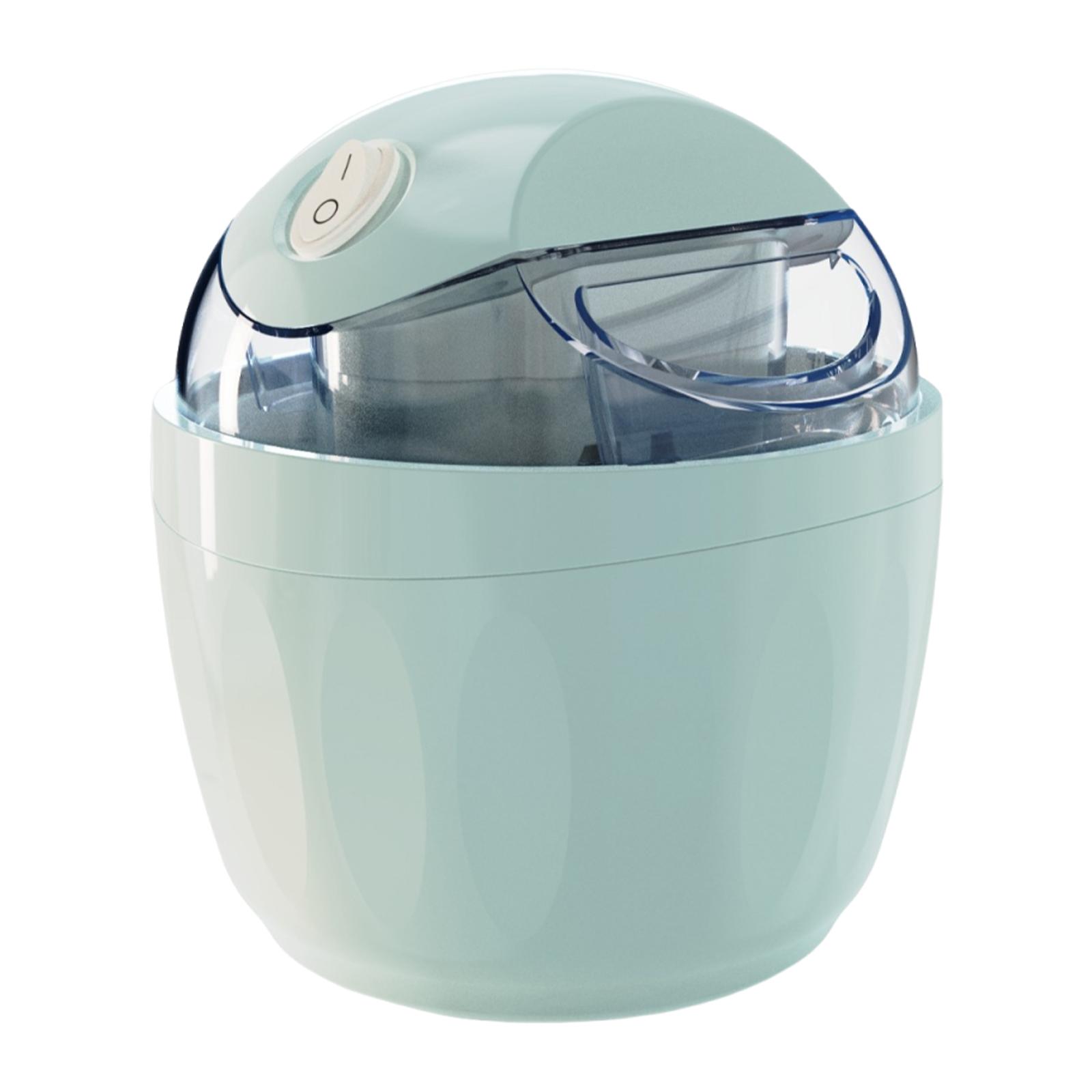Electric Ice Cream Maker Mini Kitchen Appliance DIY Ice Cream Machine Sorbet and Frozen Yogurt Maker for Home Use Kitchen