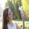 Portable Handheld Fan USB Rechargeable Mini Pocket Fan Folding Electric Desktop Fan for Travel Office Desk Outdoor Cooling