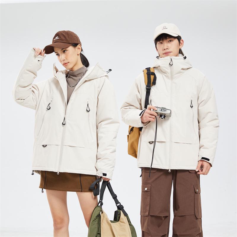 Shan Kebo Couple's Windproof Waterproof Outdoor Jacket - Men's and Women's Spring/Autumn Hiking Coat