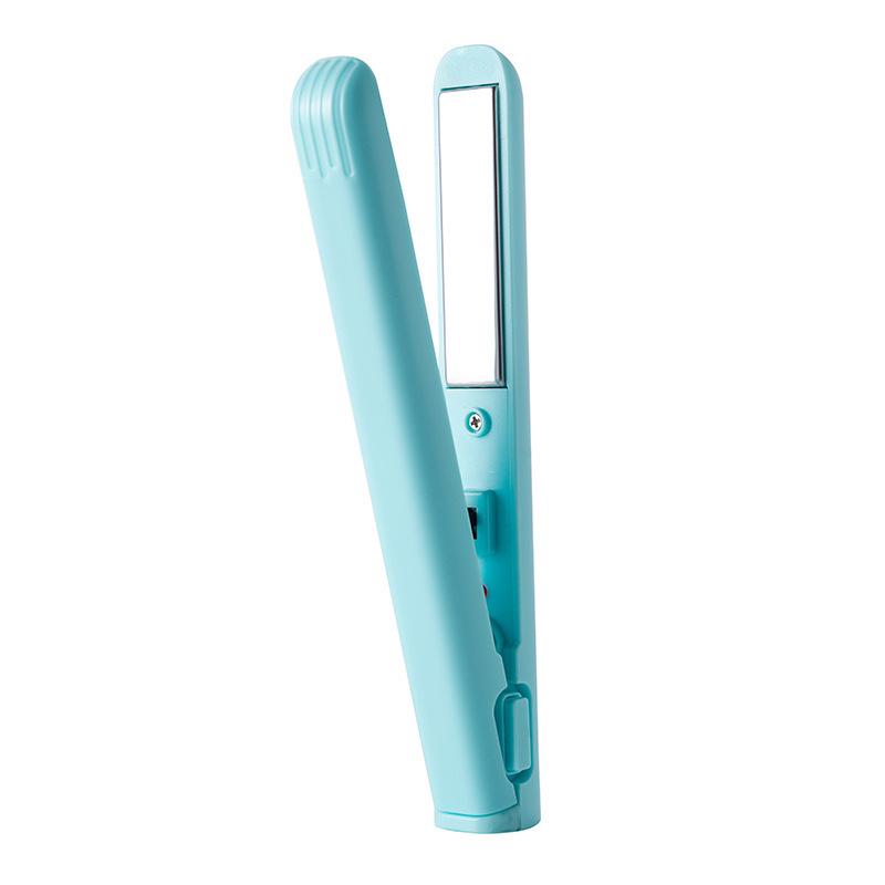 Wireless Mini USB Dual-Use Hair Straightener and Curler for Dorms