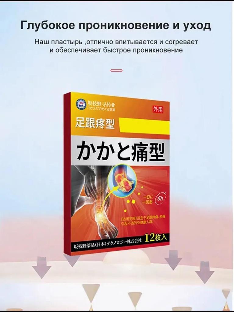 Plantární fasciitida bolest otok patní ostruha bolest náplast