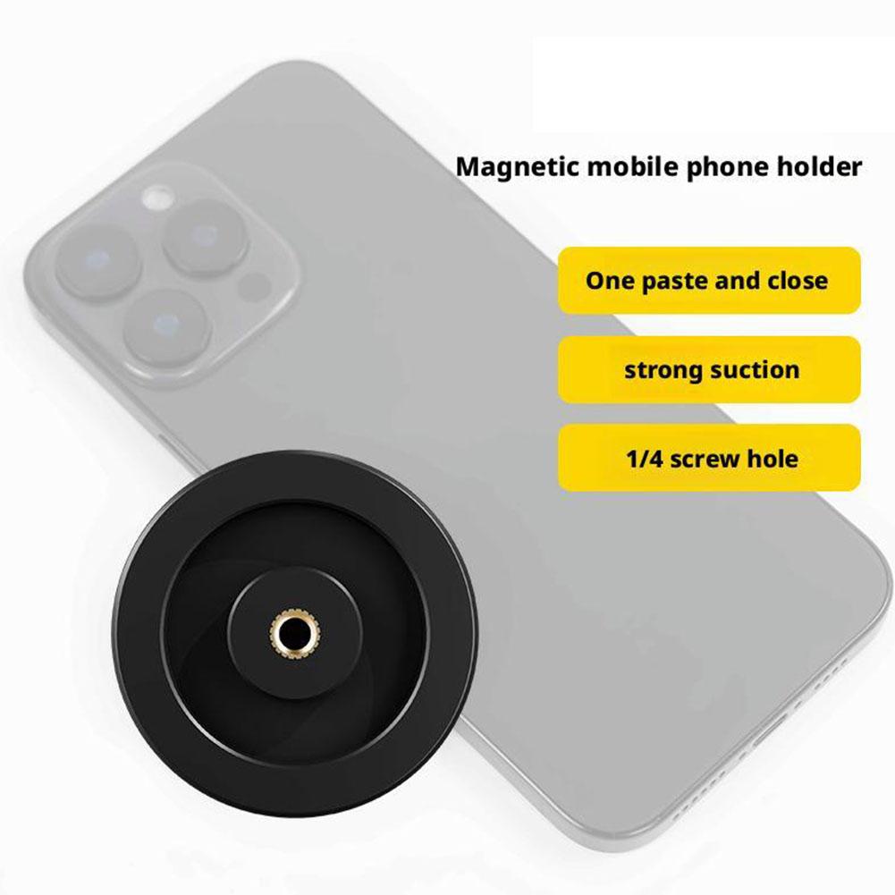 For MagSafe Stand Mobile Phone Holder 1/4 Screw Hole Bracket Magnetic Mount For Car Laptop For Magsafe Stand Holder Q5Z2