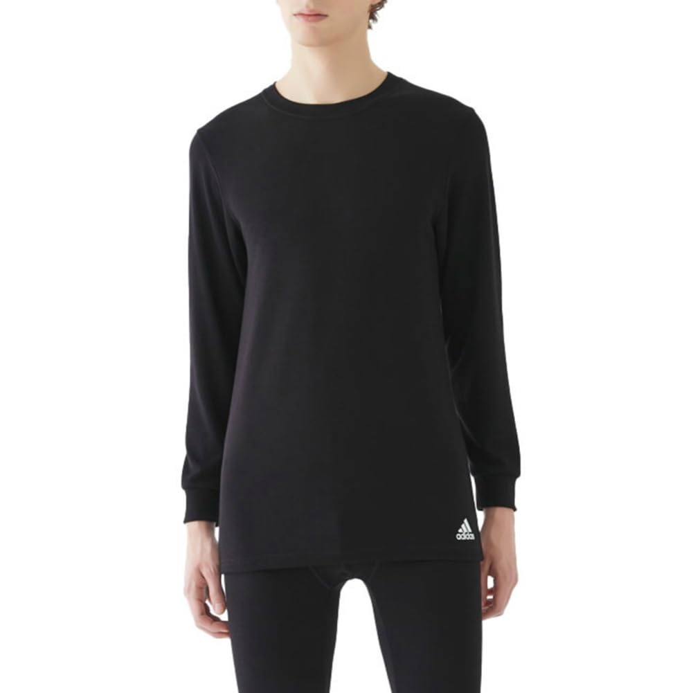 

Adidas Inner Tops Crew Neck Long Sleeves Black L Men s чёрный
