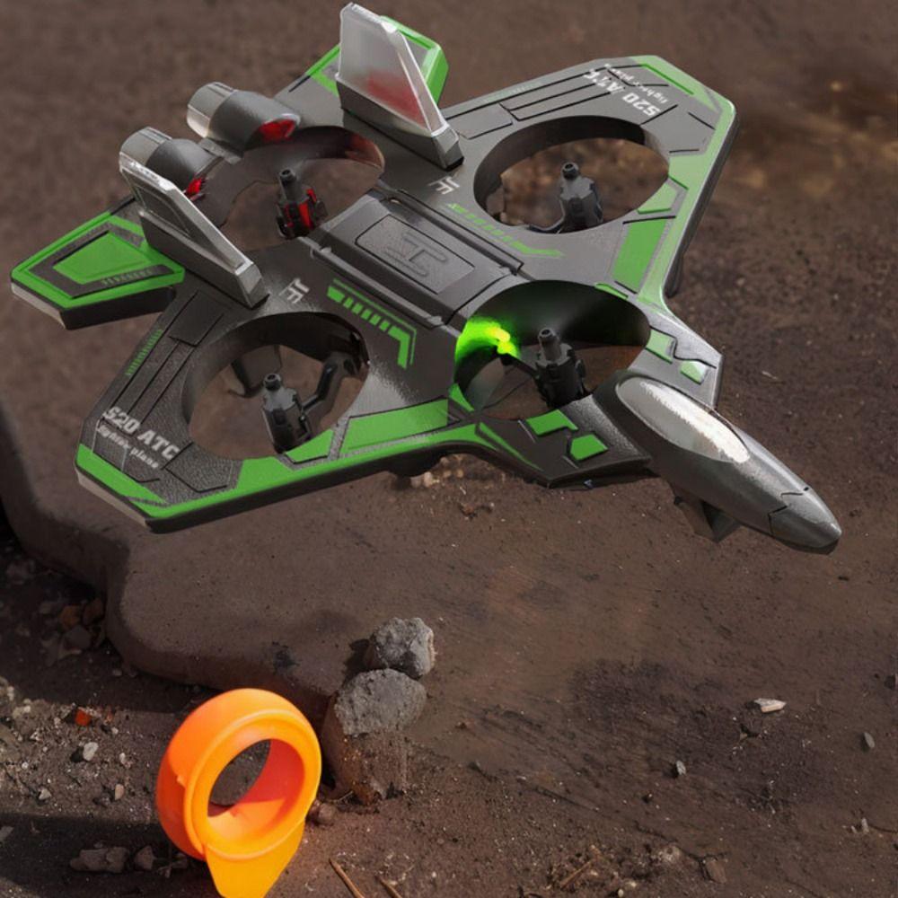 Gravity Sensing Four Motor Helicopter Toy Rechargeable RC Hobby Jet Plane Kids Gifts