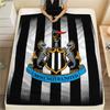 Newcastle United FC Flanelldecke, Hohe Qualität, Bequem für alle Jahreszeiten, Heimdekoration, Wärme und Komfort