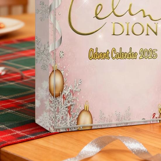 Advent Calendar 24 Days Countdown Box PVC Ornament with Surprise Miniatures Christmas Countdown Decor for Tree And Collectors