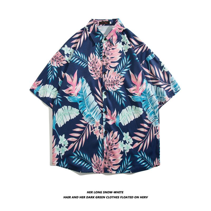 Men's Southeast Asian Style Quick-Dry Beach Vacation Shirt