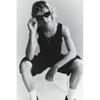 H M sliM Fit Ribbed Sleeveless Top Black