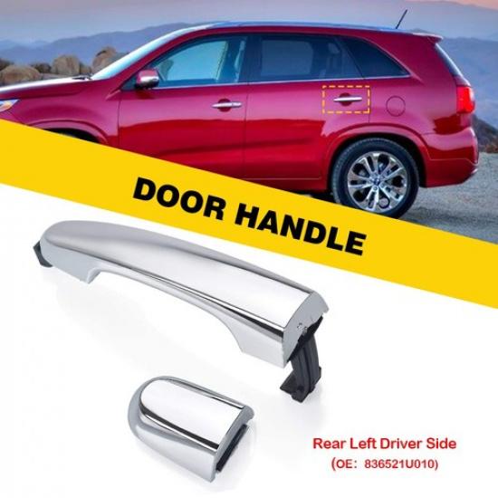 Rear Left Exterior Outside Door Handle Driver For Side Kia Sorento 2011-15 EOOK