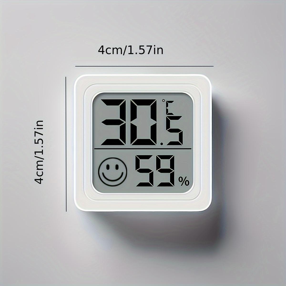 

Digital Thermometer & Hygrometer | PC Material | Battery-Powered, Precision 0.1°C/59°F & 30% Humidity Measurement | Easy to Use
