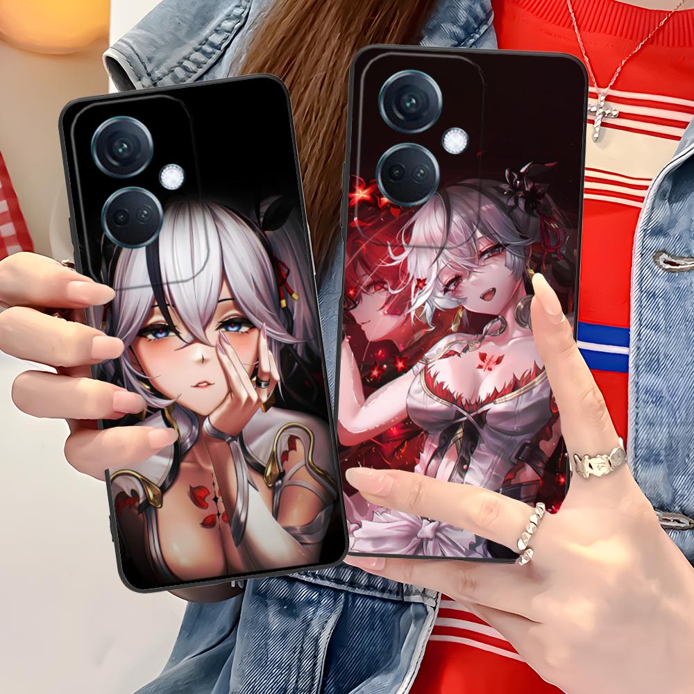 Wuthering Waves Camellya Phone Case for OPPO Reno 14 13 12 11 10 9 8 7 6 5 F T Pro 5G Colorful Printing Cover Cover Smartphone