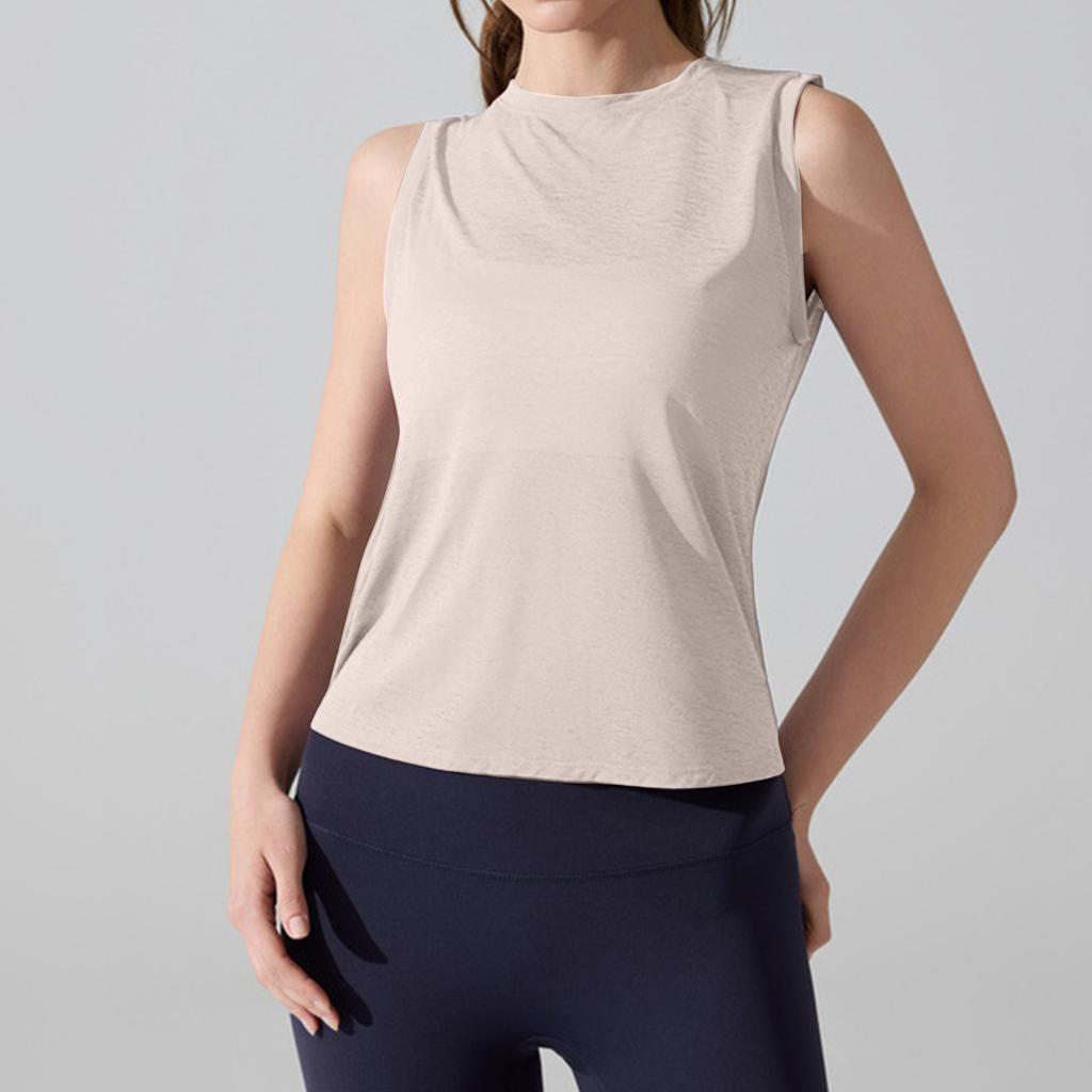 Women’s Lightweight Sleeveless Workout Top Breathable Quick Dry Open Back Athletic Tank for Yoga Pilates Running Fitness