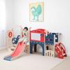 Kids' Indoor Slide & Swing Climbing Toy Set for Ages 1-7
