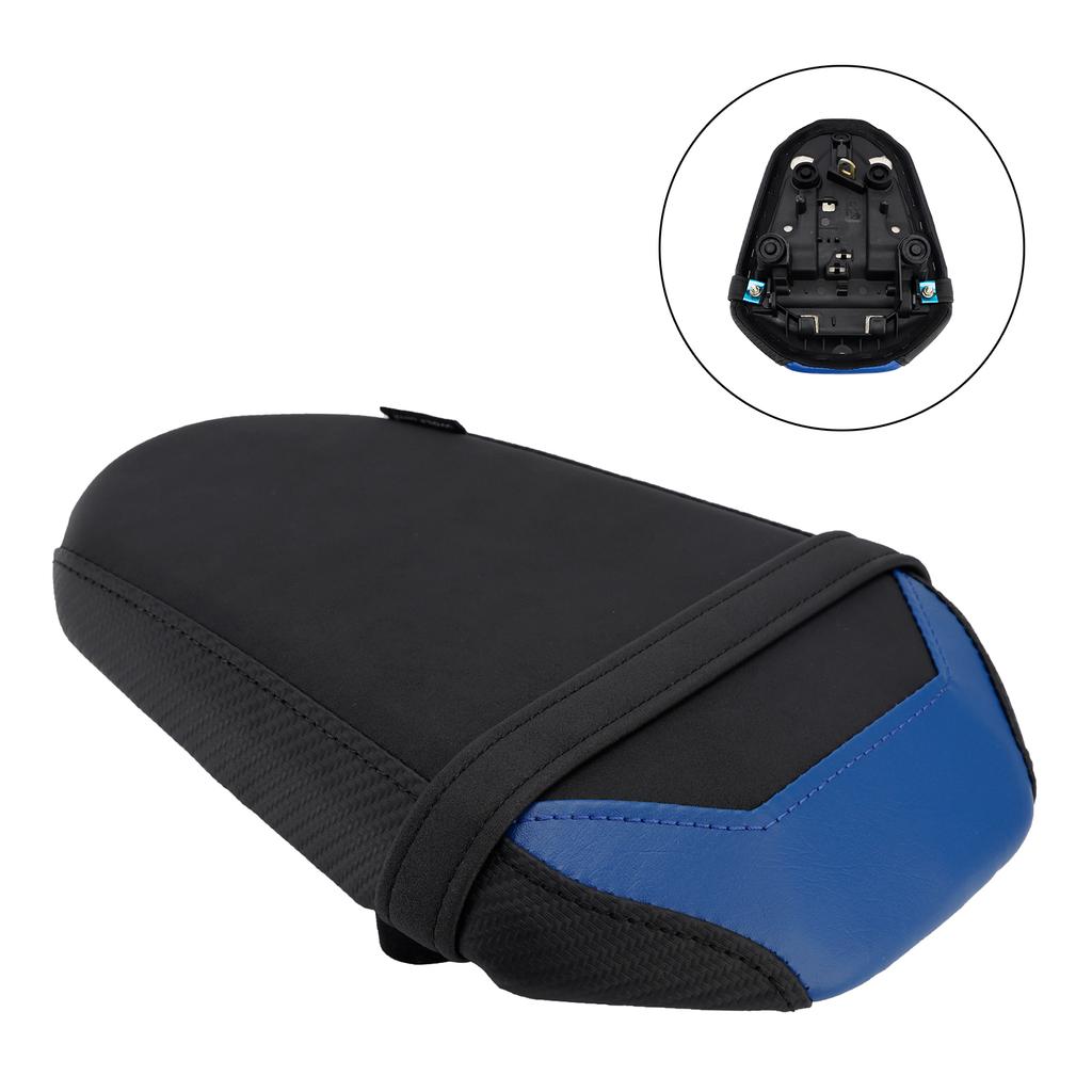 Rear Seat Passenger Cushion Flat Pu Fit Blue For Yamaha Mt-07 Fz-07 Fz 07 2025+