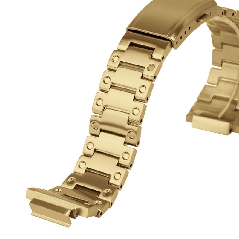 Stainless Steel Replacement Case & Band for Casio G-Shock DW-5600/GW-M5610 Men's Watch