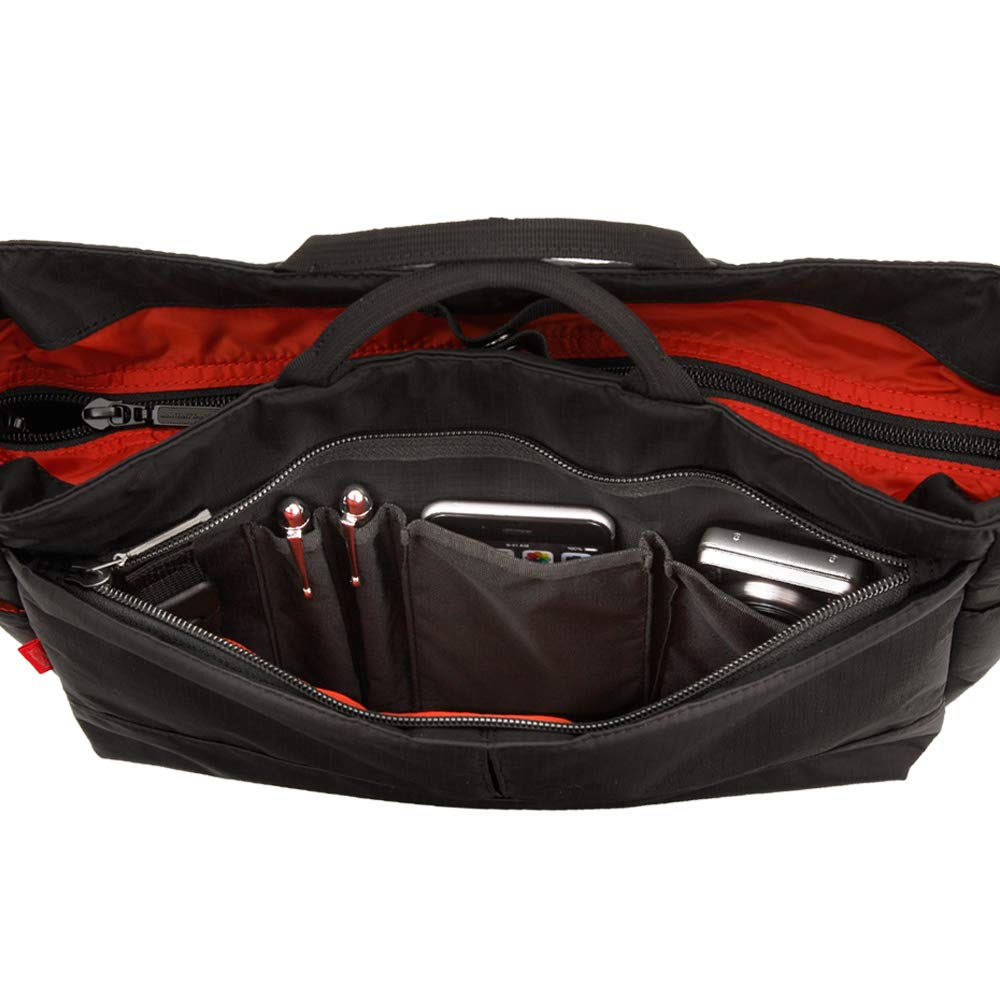 MANHATTANPASSAGE 2506bk Stylish A4 Shoulder Bag Commuter [Manhattan Passage]