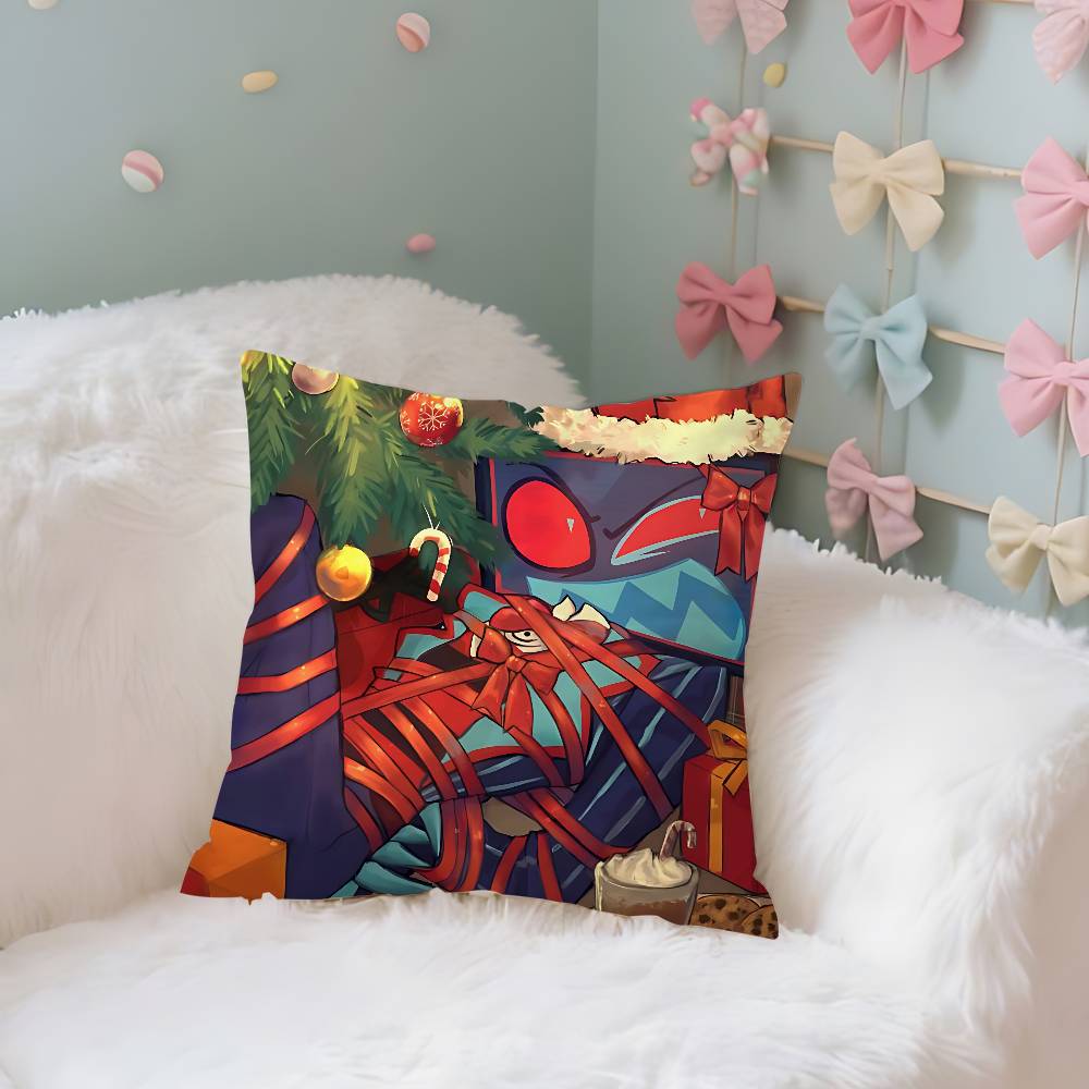 Hazbin Vox HHotelS Trust Us Case Plush Fabric Soft Pillowcase Double Sided Print Cushion Cover Household Gifts