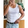 Herren Sommerweste Rundhals Workout Fitness Muskelweste