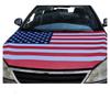 45ft American Flag Car Hood Cover Wniversal Fit Elastic Polvester | Stretchable Patriotic Automotive Decor & IdealAmerican Patriot Gifts