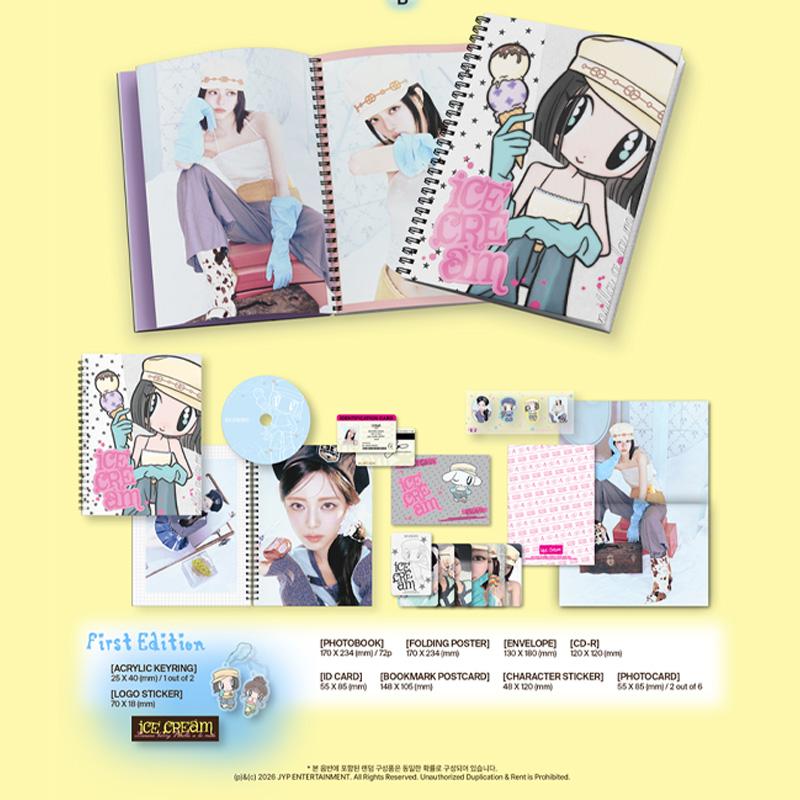 YUNA (ITZY) – Eiscreme Fotobuch Version. (A/B-Ver.)