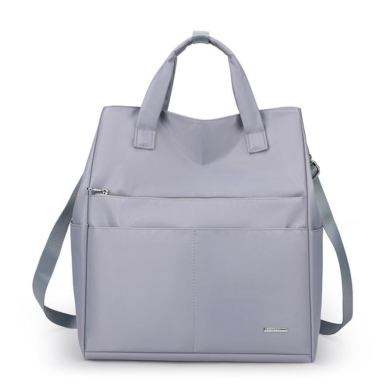 Large capacity bag New school bag Nylon canvas bag Backpack Class commuter bag Computer portable backpack