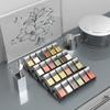 Estante Extensible para Especias de Gabinete Organizador de Cajón Multiusos para Condimentos de Cocina